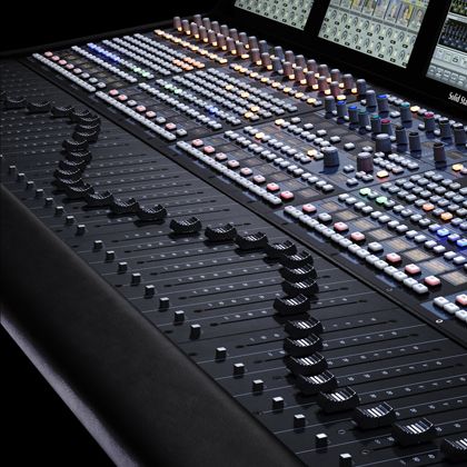 Console de mixage broadcast